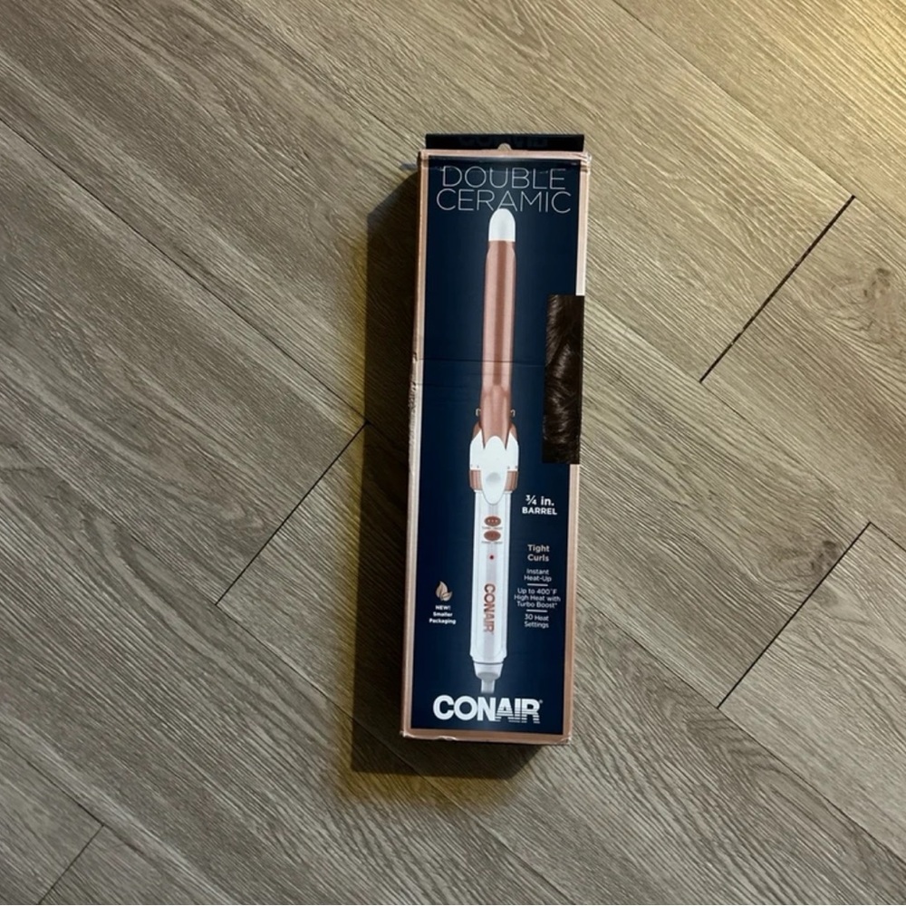 Conair Double Ceramic 3/4” curling iron